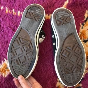Converse Shoes - Black Painted Laces (Laceless) Converse Converse Shoes - Black Painted Laces (Laceless) Converse
